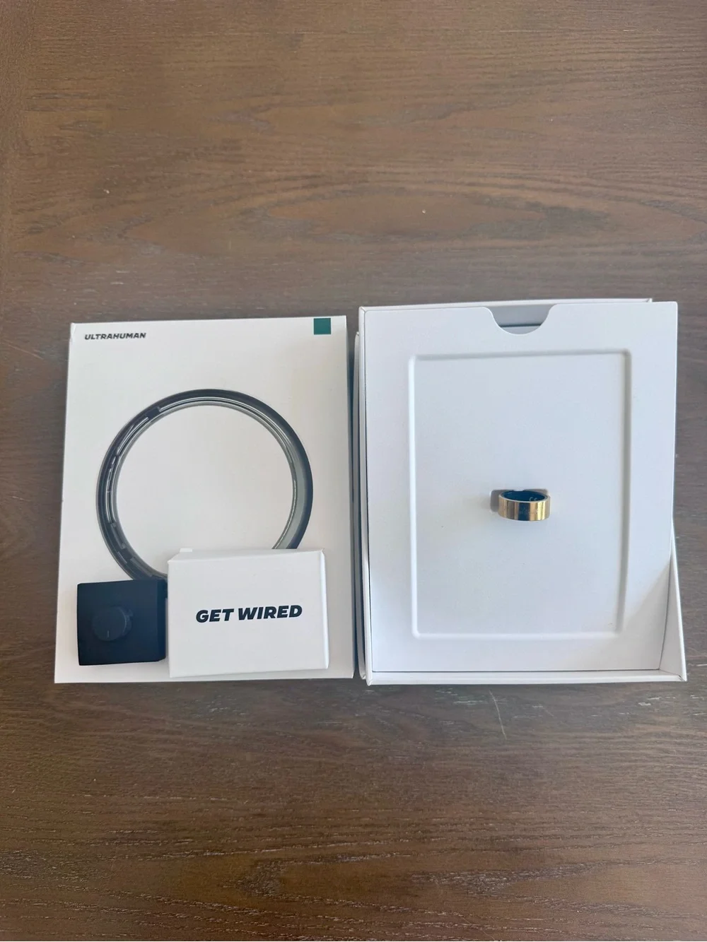 ULTRAHUMAN AIR Smart Ring - Gold & Black size 5
